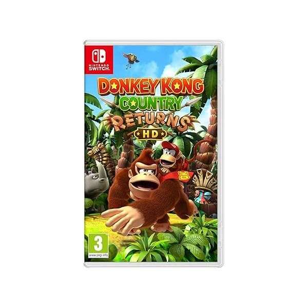 Donkey Kong Country Returns HD Sur Nintendo switch