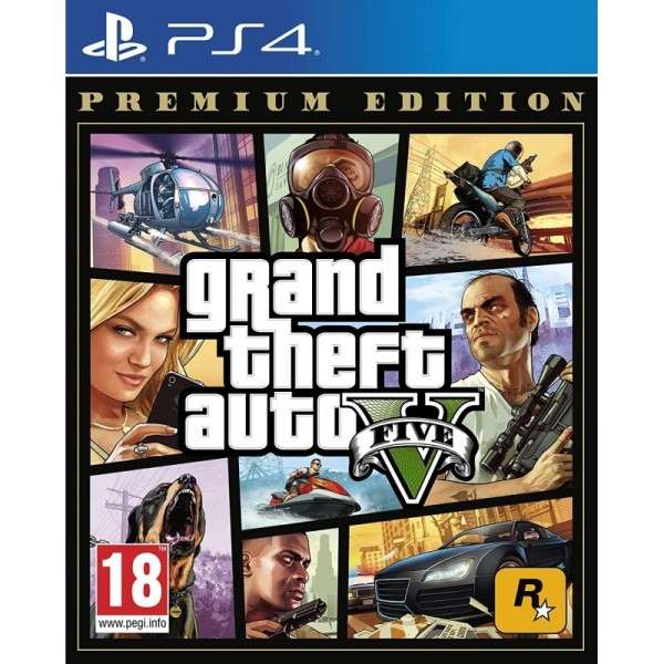 GTA 5 Jeux ps4 Édition Premium