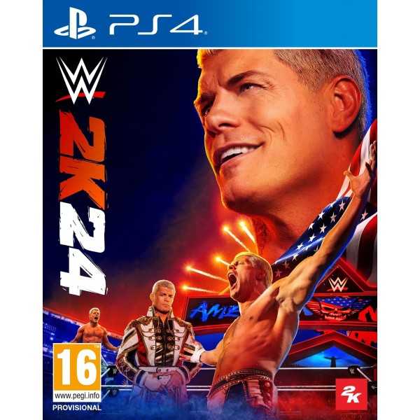 WWE 2K24 - jeux ps4