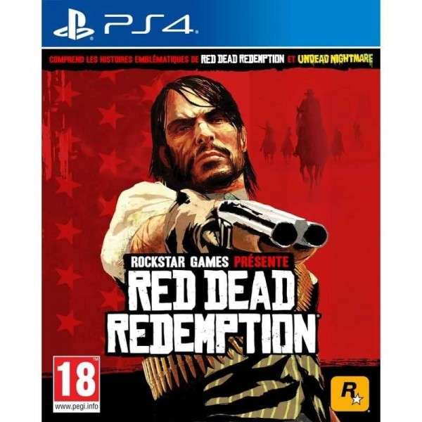 Red Dead Rédemption 1- jeux ps4