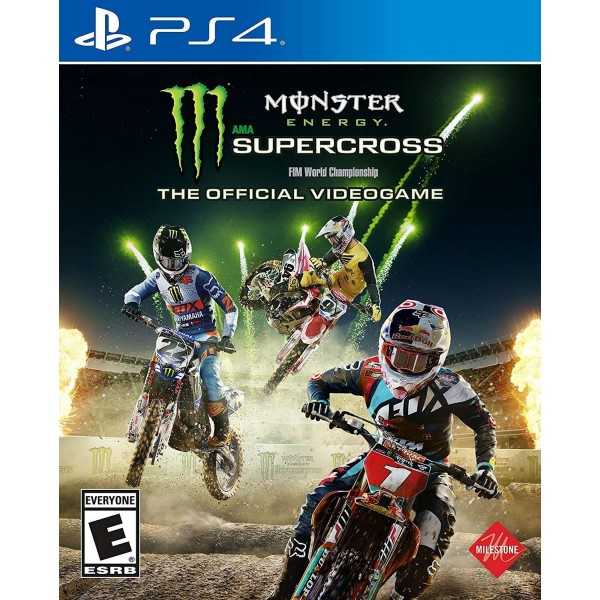 Monster Energy Supercross ps4 jeux moto