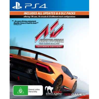 Gametek - Assetto Corsa Ultimate Edition PS4 - Meilleur Prix Tunisie Gametek - Assetto Corsa Ultimate Edition PS4 - Meilleur Prix Tunisie