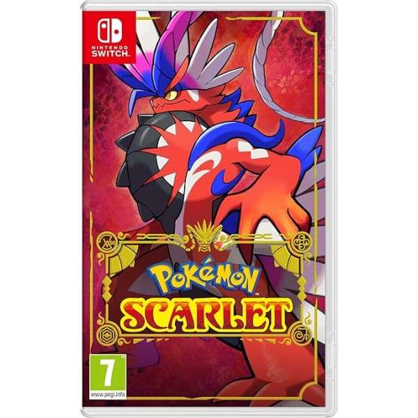 Pokémon Écarlate sur Nintendo Switch