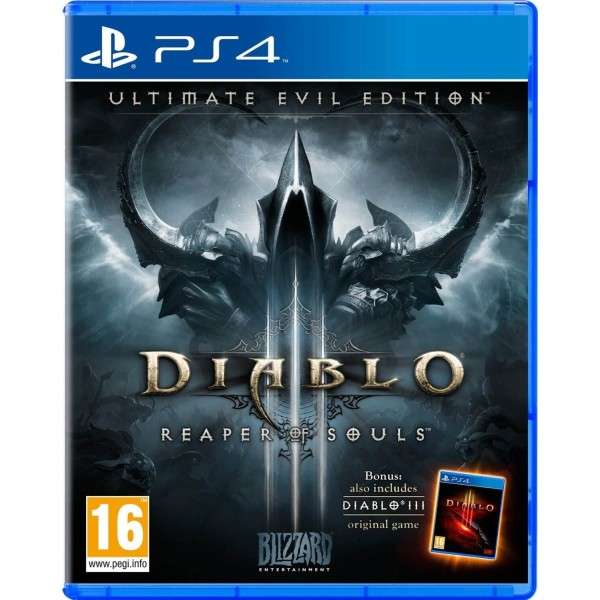Diablo III 3 Reaper of Souls Ultimate Evil Edition PS4