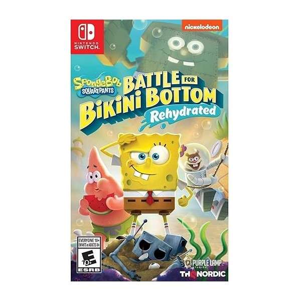 SpongeBob Battle for Bikini Bottom sur Nintendo Switch